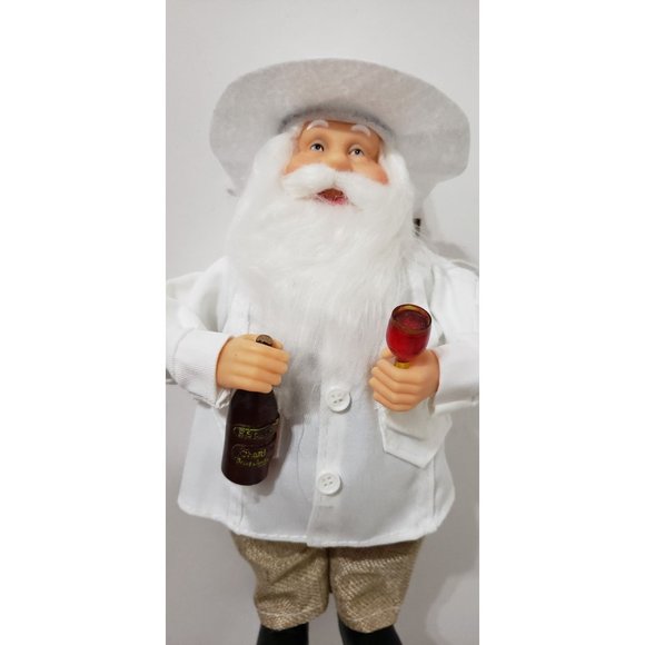Spanish Santa Claus Wearing Guayabera 12” New - Picture 3 of 4